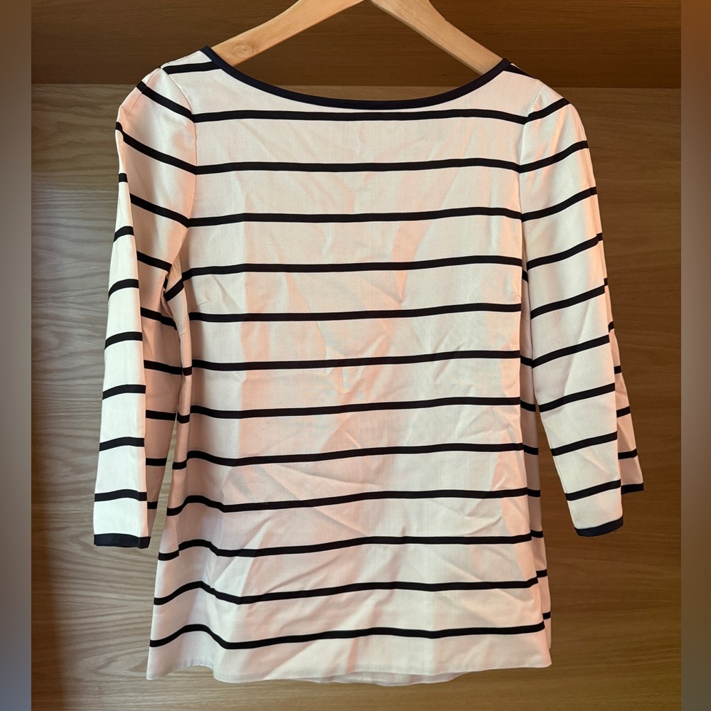 Marc by Marc Jacobs Striped Silk/Cotton Blouse